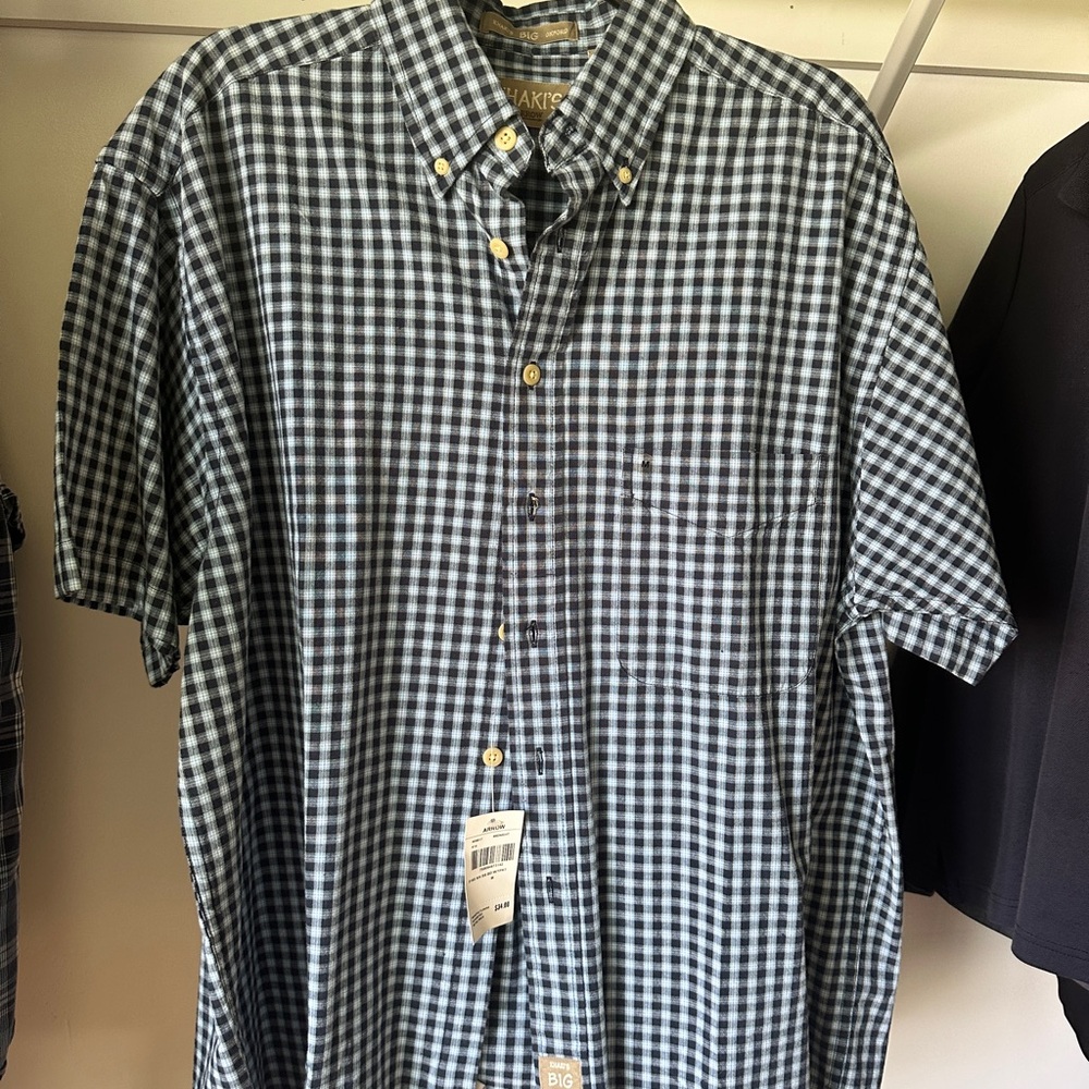 Arrow Blue Casual Button Down Shirt